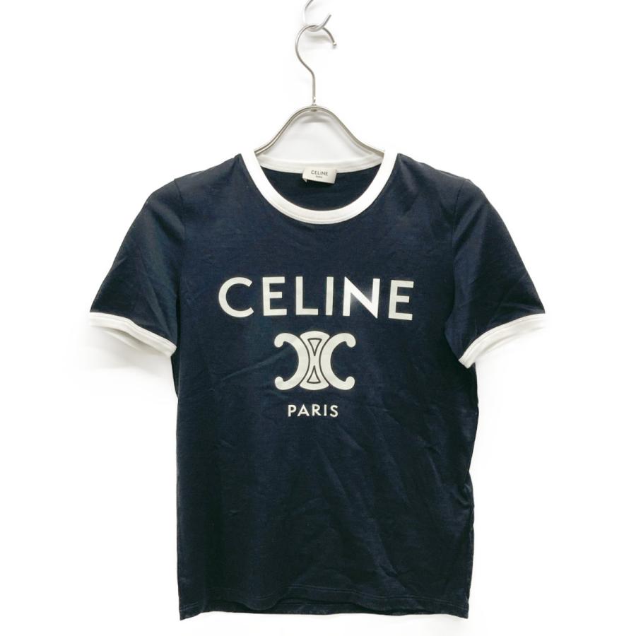CELINE（セリーヌ） ブラック 2X872671Q.38AW トリオンフ Tシャツ
