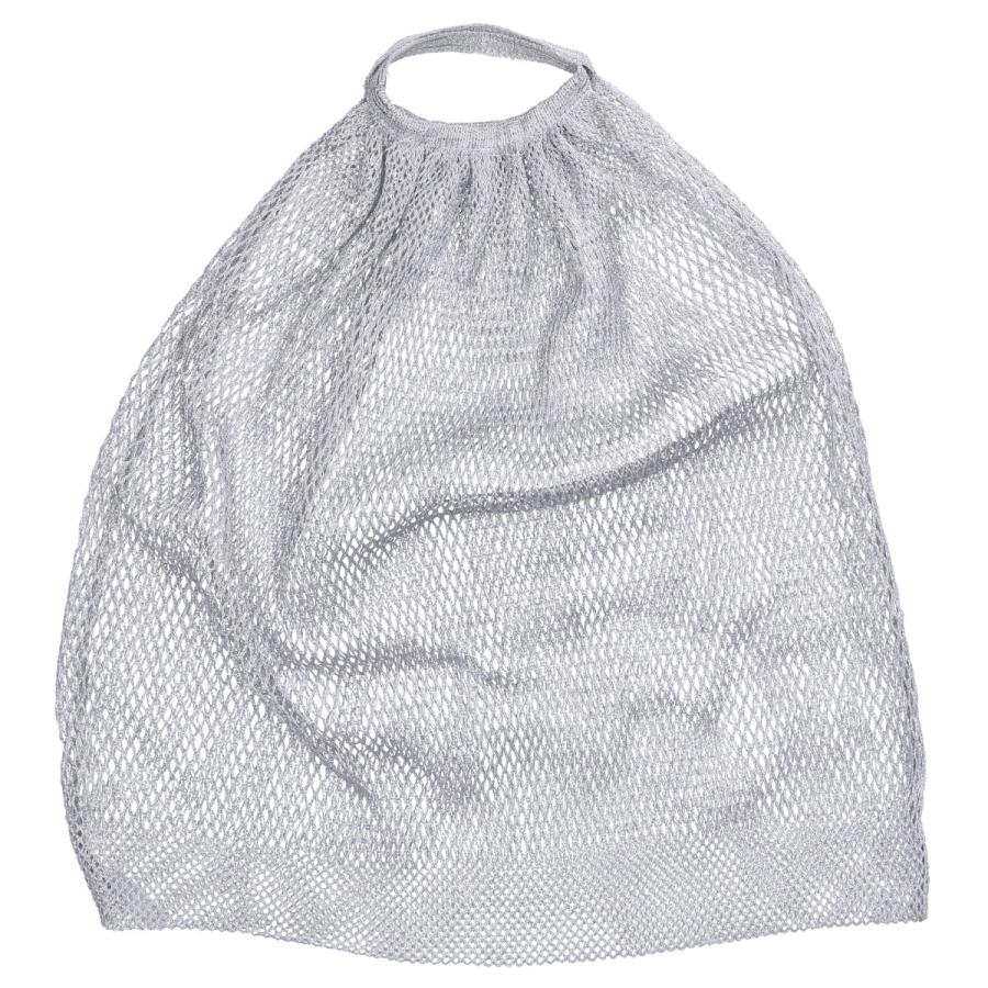 PRADA プラダ 90s ヴィンテージ ラメ メッシュ トートバッグ シルバー