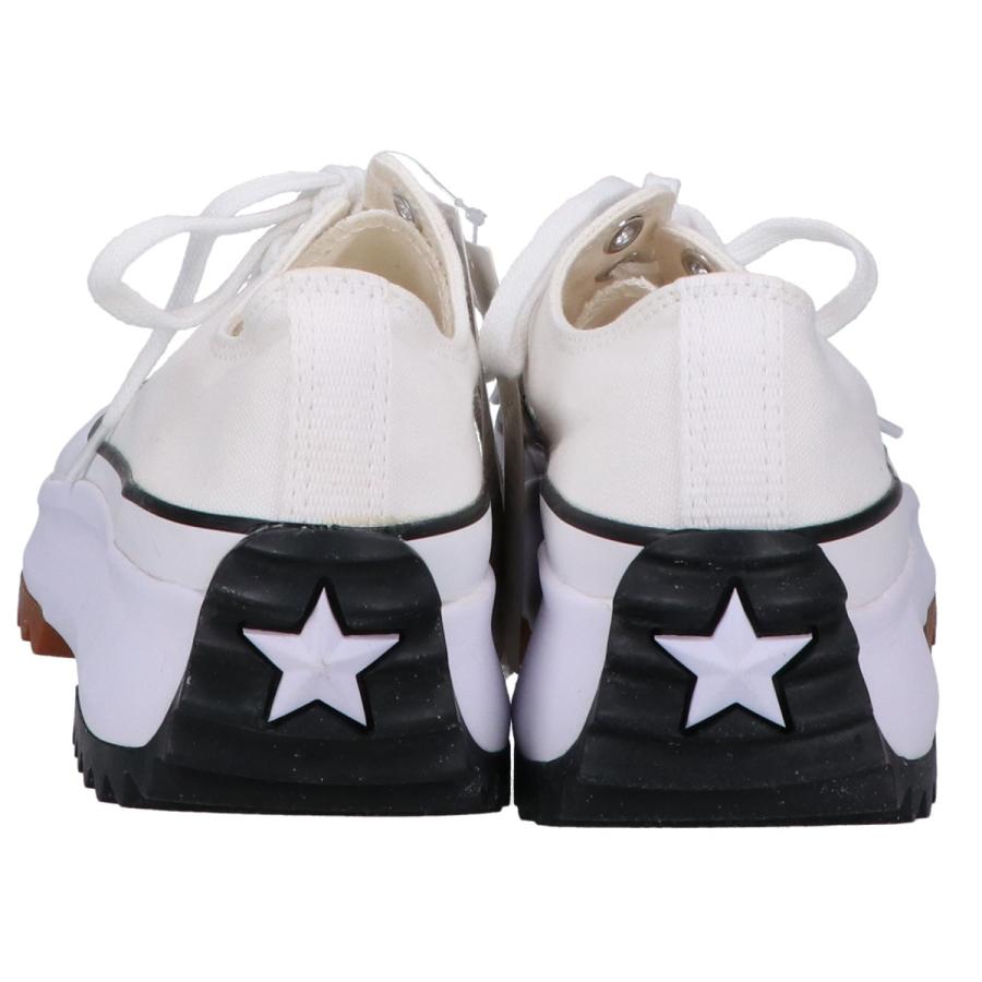 【新品未使用】コンバース 厚底 ランスタ ハイク ホワイト ローカット CONVERSE 新品同様/ コンバース 168817C RUN STAR HIKE ランスター