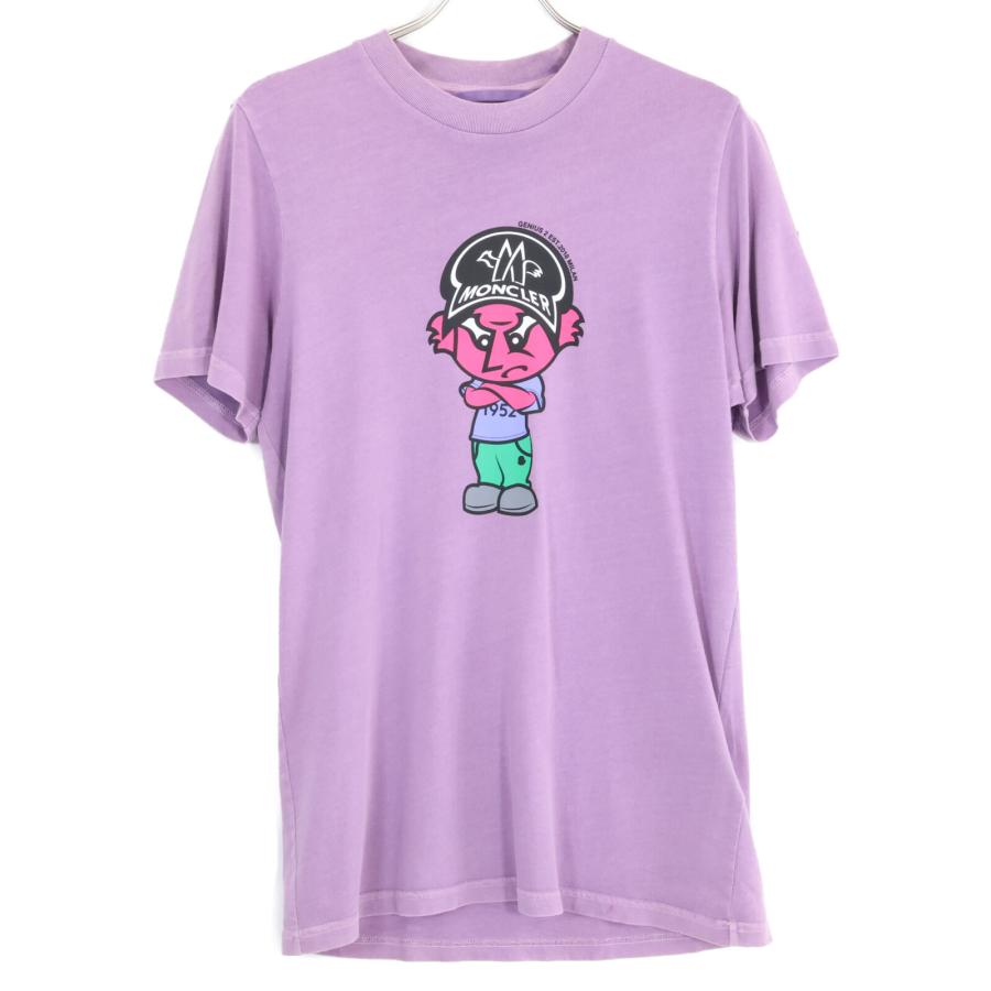 MONCLER モンクレール トップス XS パープル メンズ MONCLER（モンクレール） ジーニアス 21年 パープル Tシャツ パープル