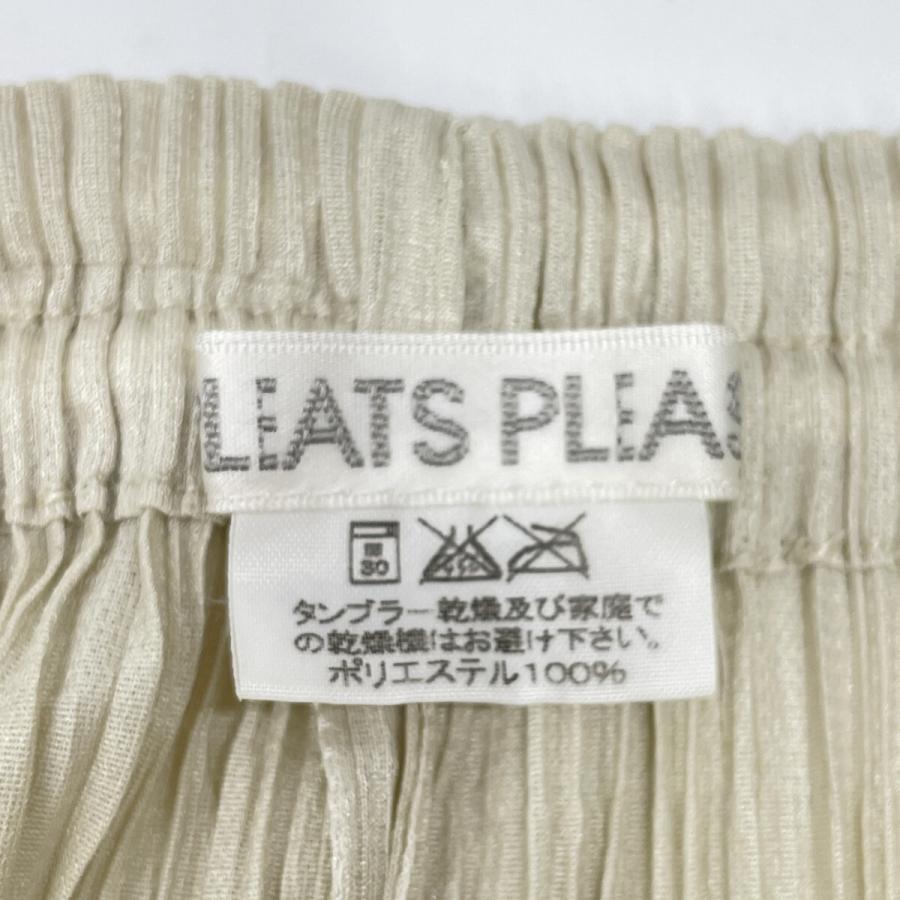 PLEATS PLEASE プリーツプリーズ ベージュ PP01ーJF503 ポリエステル  