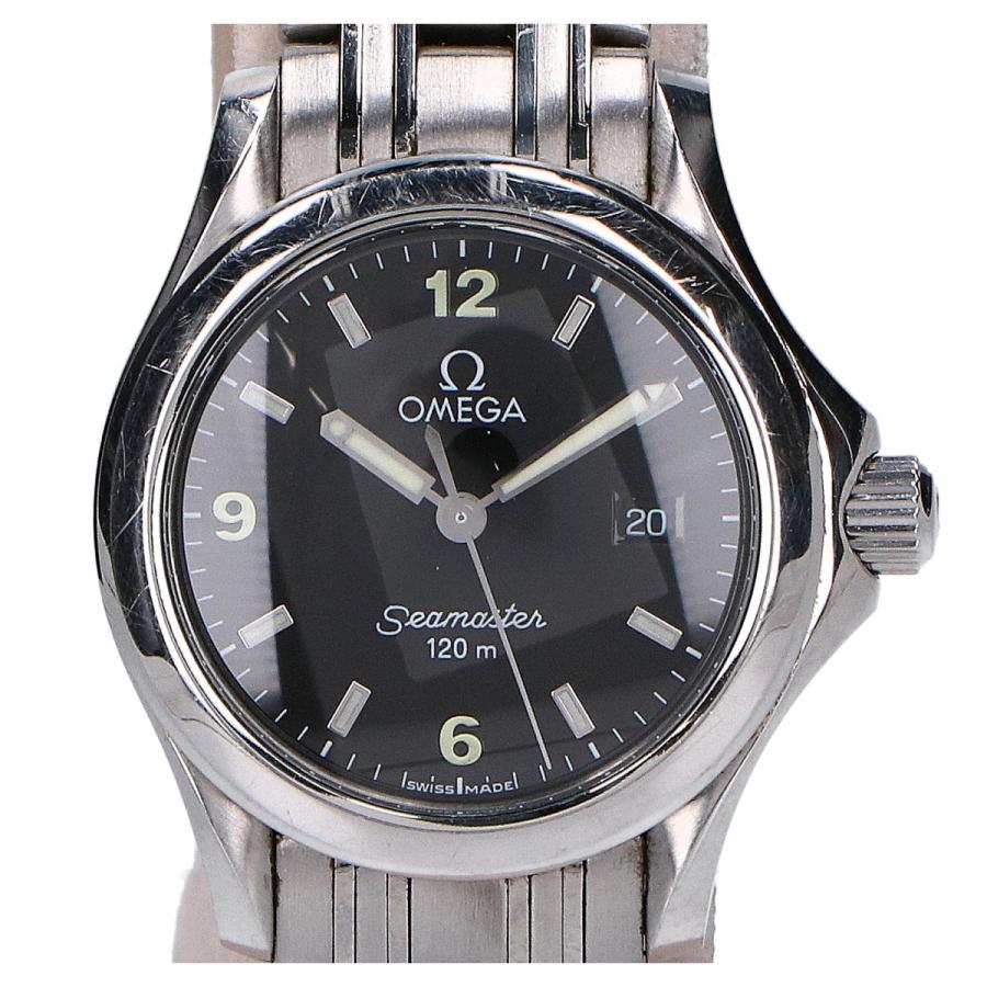 OMEGA オメガ 2581.53 シーマスター 120m デイト クオーツ 腕時計  