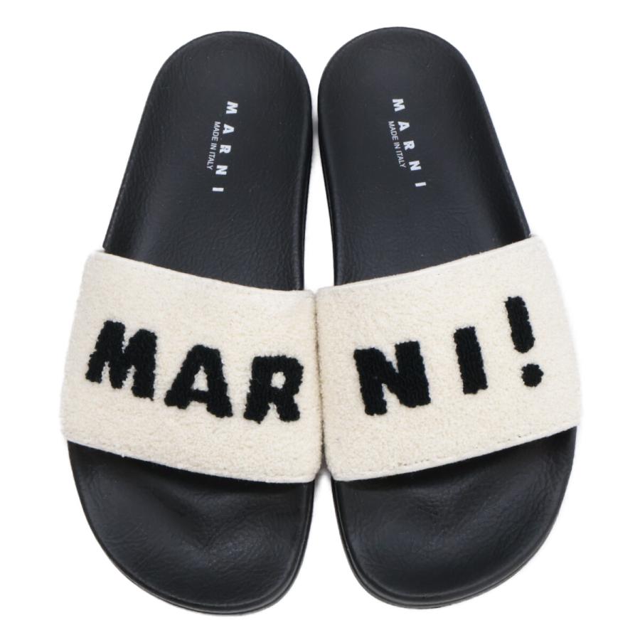 MARNI（マルニ） 新品同様 SAMS010202 P3556 ロゴ テリークロス