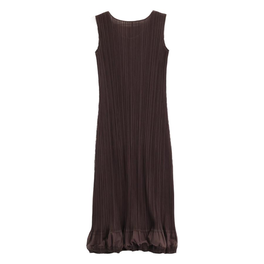 PLEATS PLEASE プリーツプリーズ ブラウン PP63ーJH612 ワンピース  