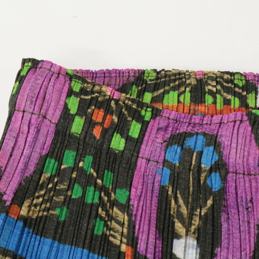 PLEATS PLEASE プリーツプリーズ 総柄 PP63-JG574 ロングスカート  