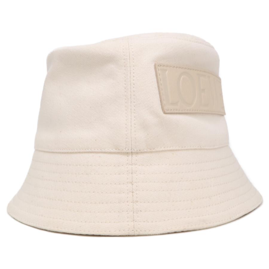 LOEWE バケットハット (キャンバス＆カーフ)