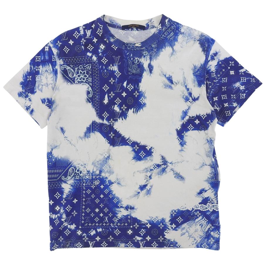 LOUIS VUITTON ルイヴィトン コットン バンダナ柄 Tシャツ トップス