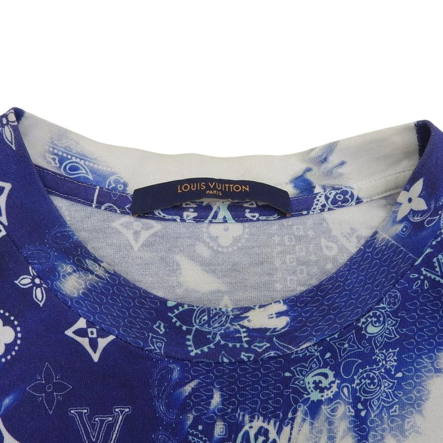 LOUIS VUITTON ルイヴィトン コットン バンダナ柄 Tシャツ トップス