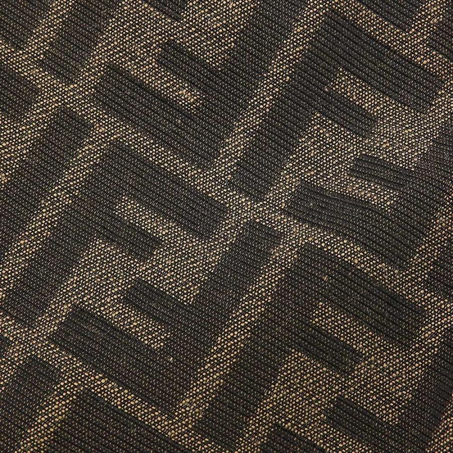 美品 FENDI フェンディ キャンバス ショートパンツ ボトムス レディース ブラウン 38 FR6259 A5W3の画像