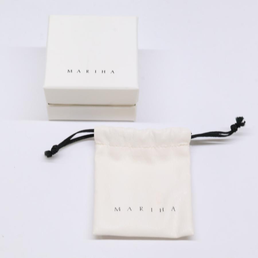 美品 MARIHA マリハ K18 願い事 ダイヤモンドダスト フープ ピアス