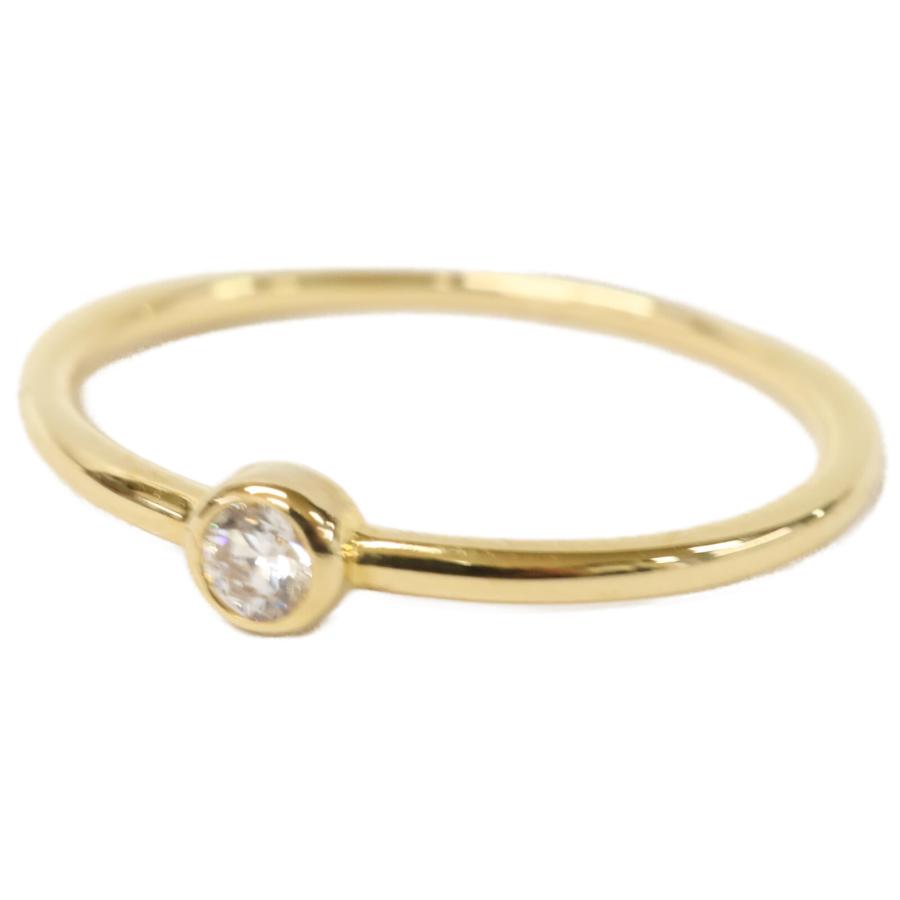 ete（エテ） 美品 K18 0.06 ブライト ダイヤモンド リング 指輪