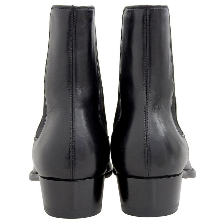 美品 SAINT LAURENT サンローランパリ サイドゴア チェルシーブーツ