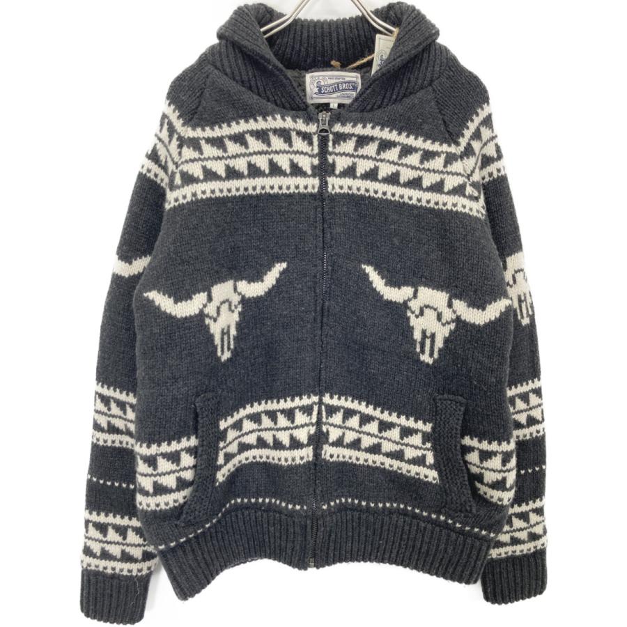 Schott N.Y.C（ショット） SCHOTT 44959 ボア カウチンセーター グレー