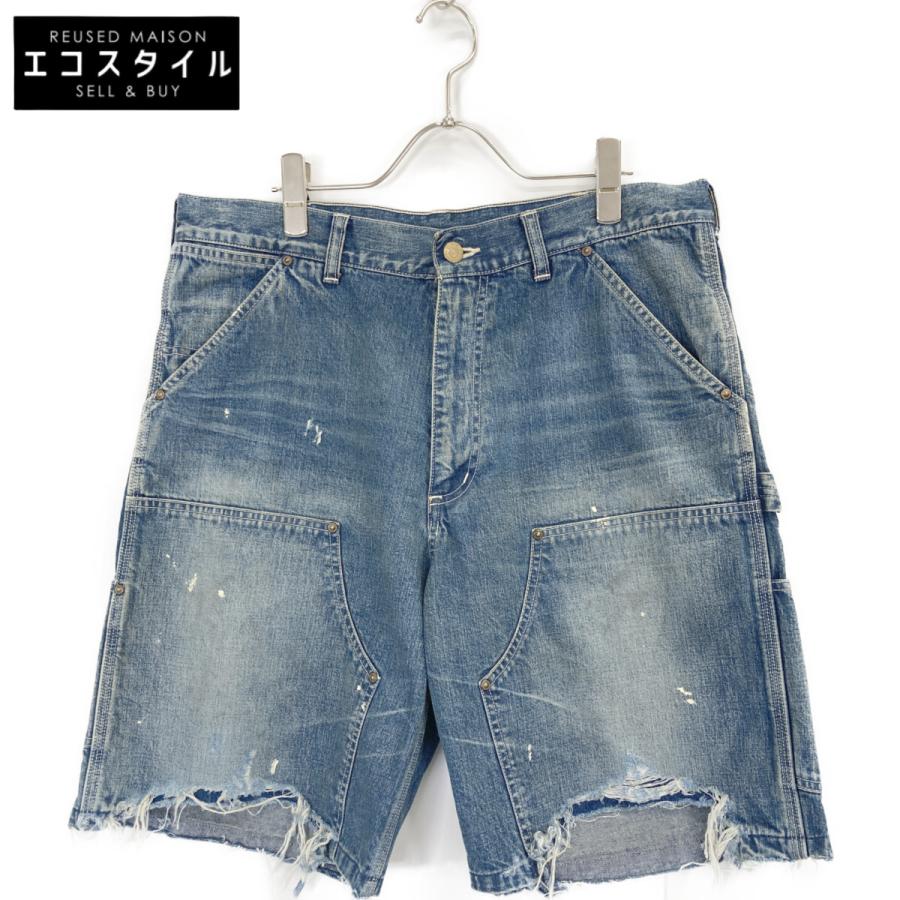 SAINT MICHAEL セントマイケル SMーHR8-0000-073 ダブルニーショーツ