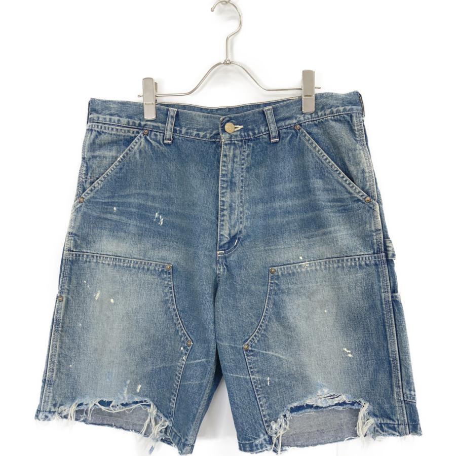 SAINT MICHAEL セントマイケル SMーHR8-0000-073 ダブルニーショーツ