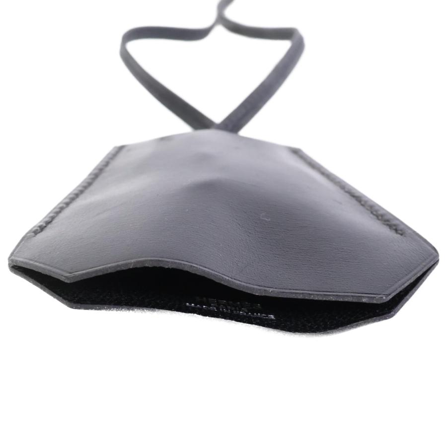 HERMES エルメス クロシェット ロング ネックレス ブラック : ブランド