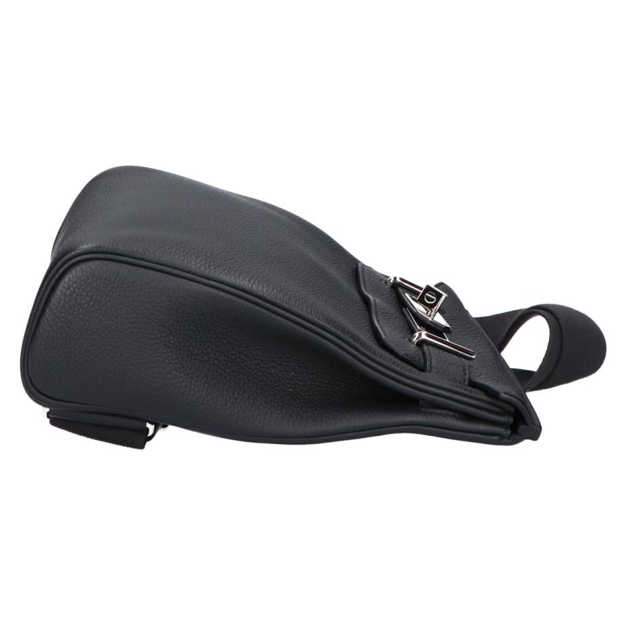 HERMES エルメス 美品 B刻印 グレー トゴ シルバー金具 アッカドPM