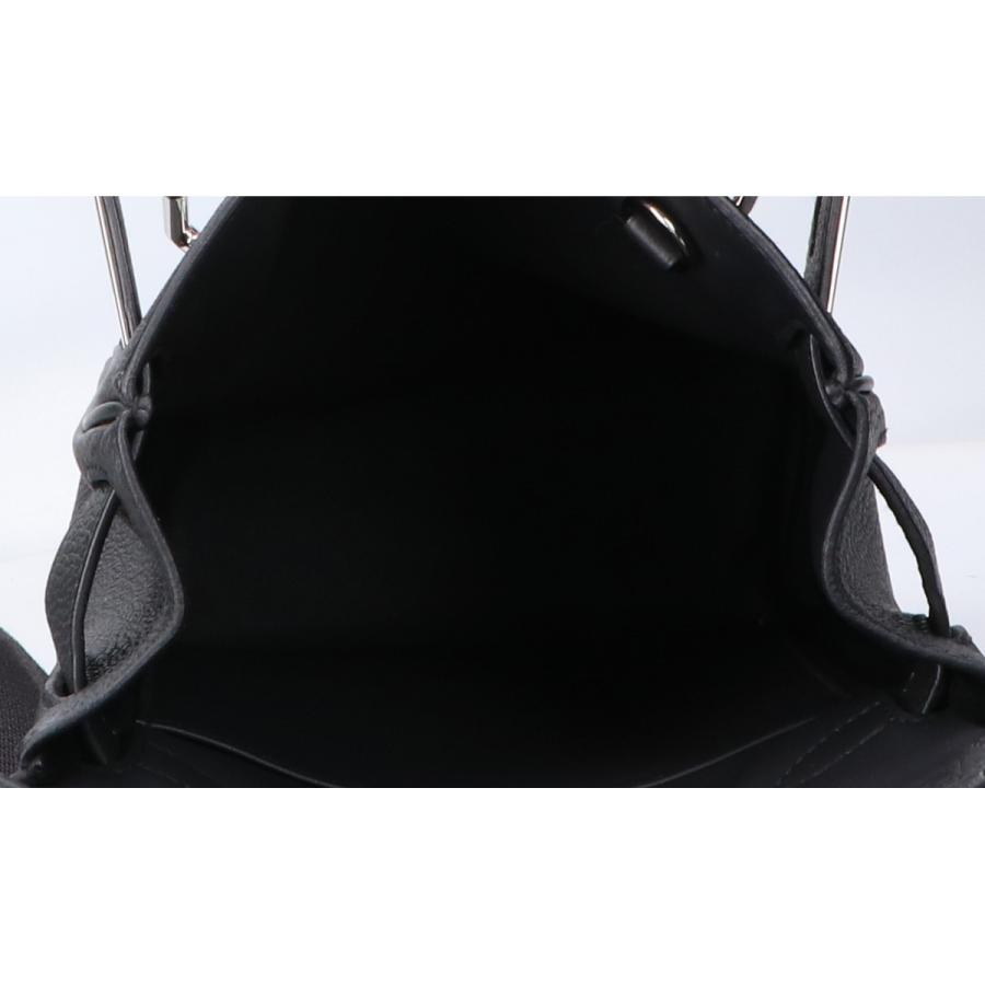 HERMES エルメス 美品 B刻印 グレー トゴ シルバー金具 アッカドPM