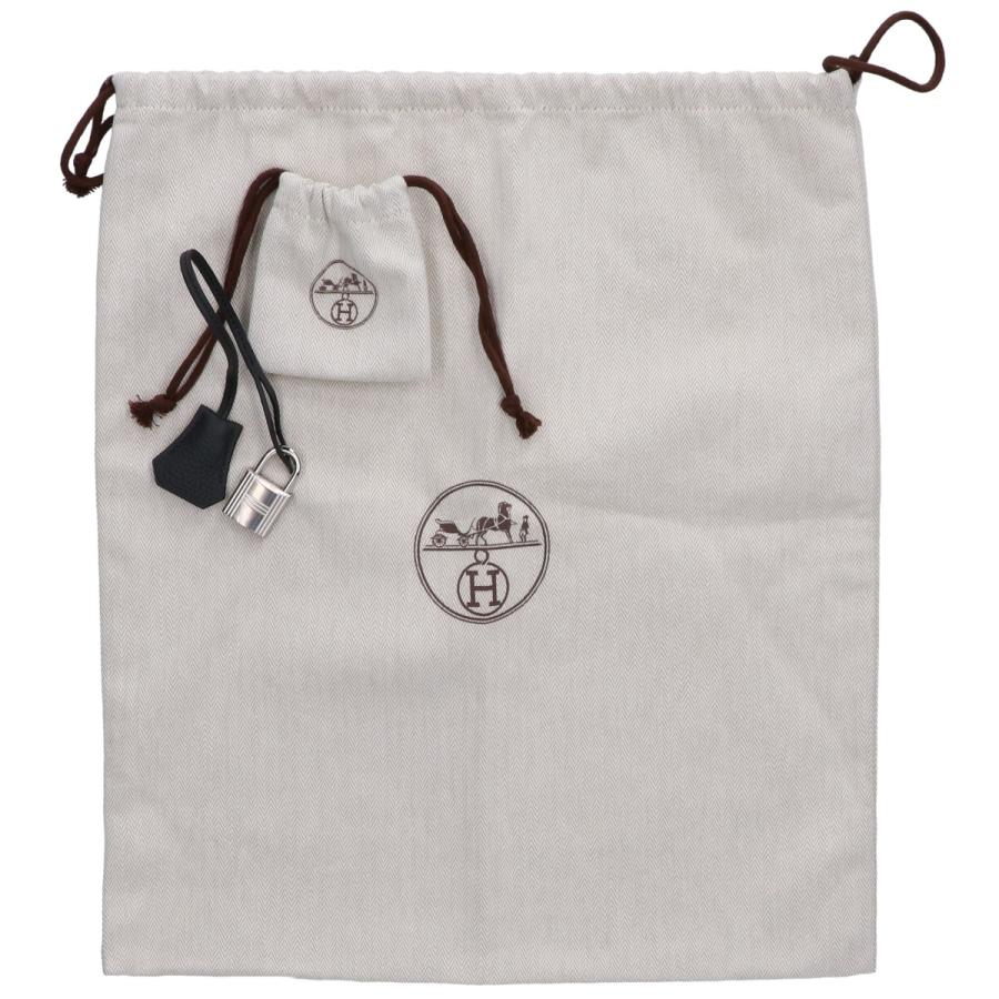 HERMES エルメス ショルダーバッグ アッカドPM クロスボディバッグ 肩掛け 斜め掛け W刻印 レザー    グレー シルバー金具 レディース 美品 2024年【中古品】 HERMES - HERMES エルメス ショルダーバッグ アッカドPM クロスボディ