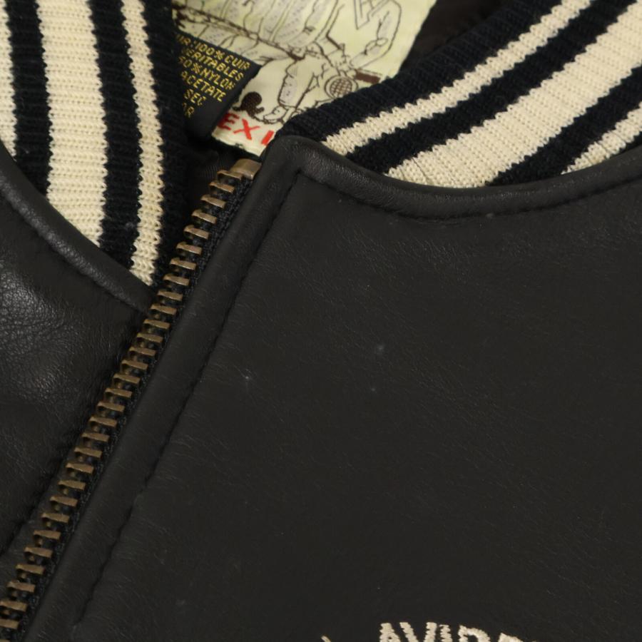 AVIREX（アヴィレックス） ブラック 8462 JRC35AC 2 オールレザー