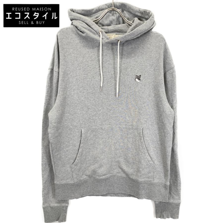 MAISON KITSUNE メゾンキツネ グレー GU00335KM0002 ワンポイント