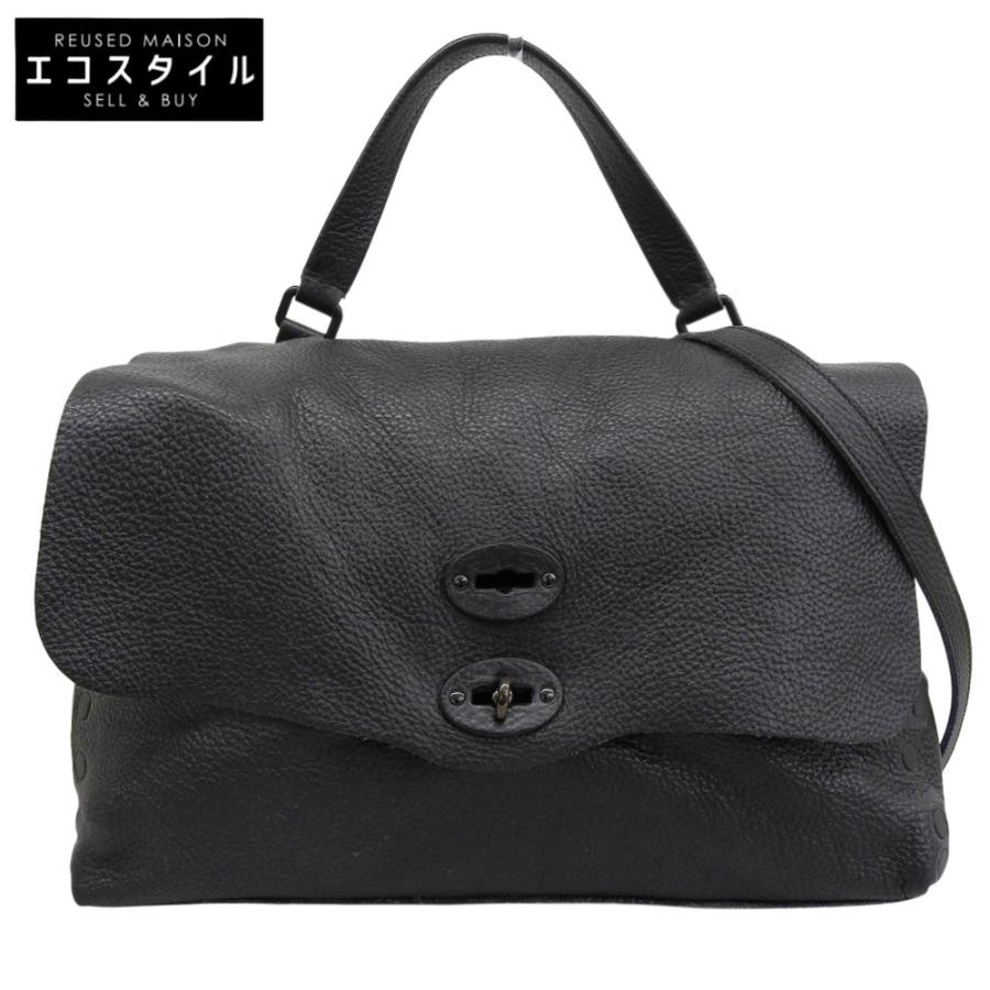 期間限定sale新品 ZANELLATO POSTINA 2way 中古・古着通販】ZANELLATO (ザネラート) POSTINA 2WAYバッグ ネイビー