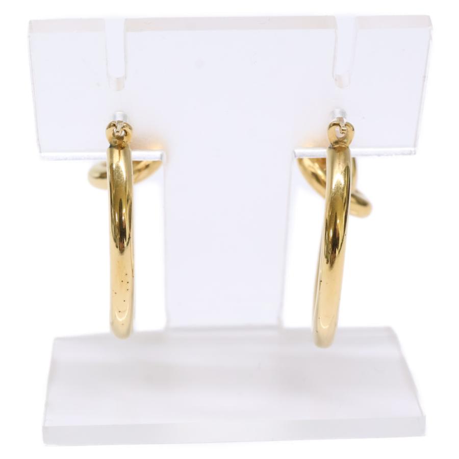 CELINE ゴールドフープピアス ノットデザイン CELINE セリーヌ SCA4241 Knot Small Hoops ノット スモール フープ