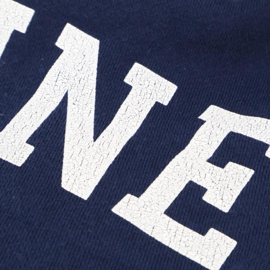 CELINE（セリーヌ） 2Y09E649W ネイビー クラック加工 スウェットロゴ