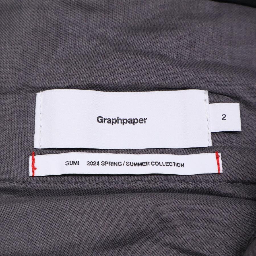 Graphpaper グラフペーパー 24SS GM241-40076 グレー キュプラ