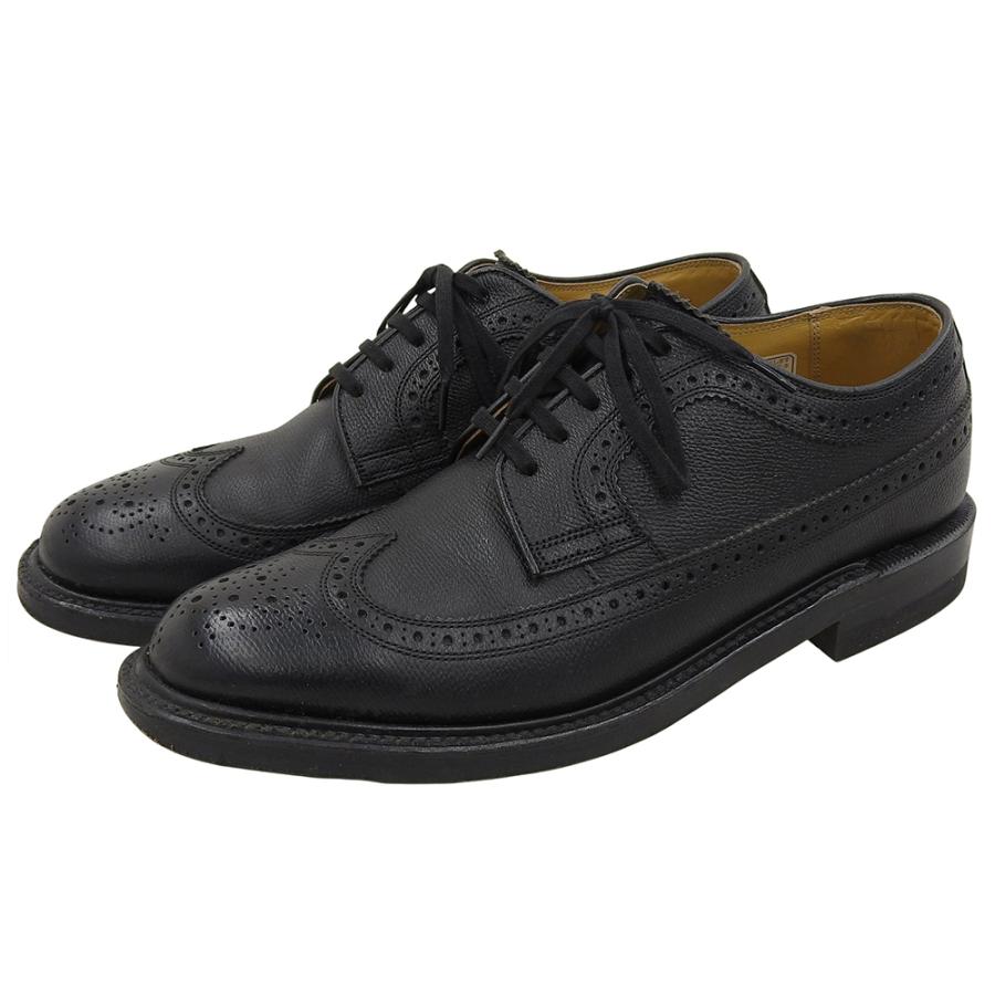 REGAL（リーガル） ウィングチップ シューズ メンズ ブラック 25.0cm