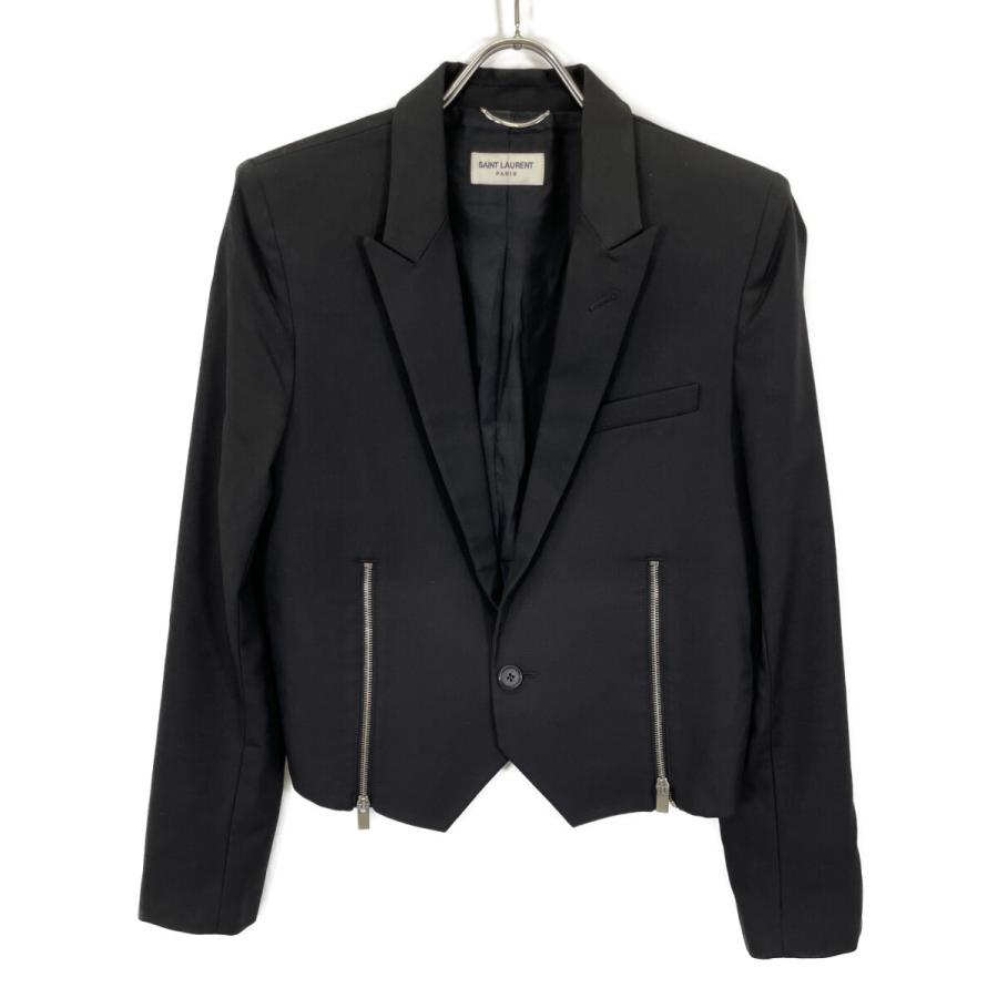 SAINT LAURENT PARIS サンローランパリ 213SS ブラック スペンサー