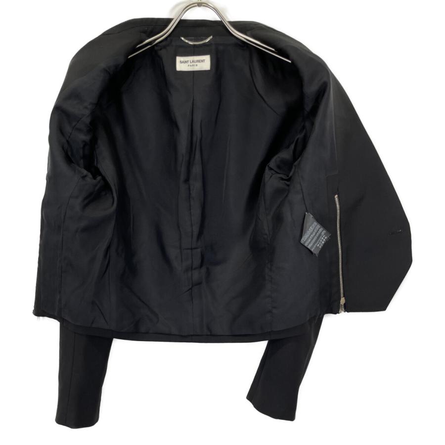 未使用・タグ付　サンローランパリ ボンバージャケット　MA-1　ブラック　黒 Saint Laurent《ボンバー ジャケット》ブラック ナイロン 直営店