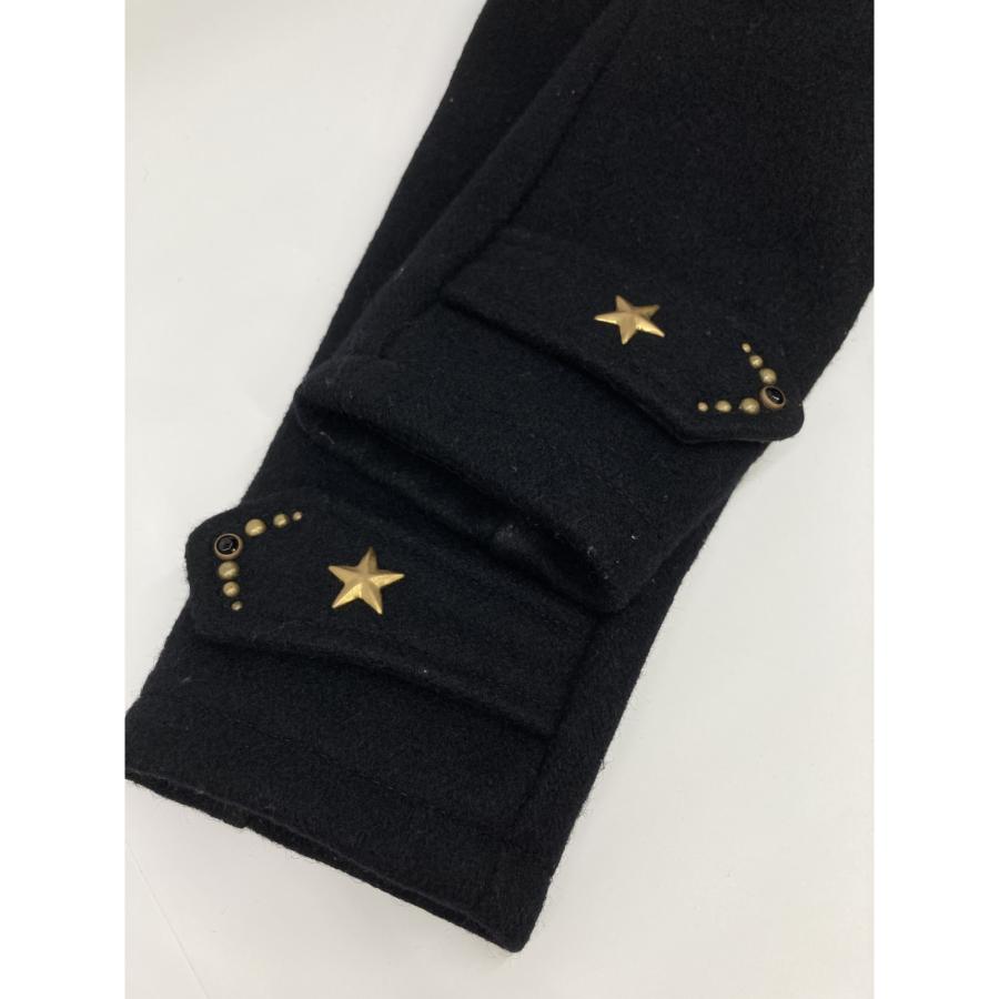 メンズファッション SCHOTT ショット ブラック スタッズウール