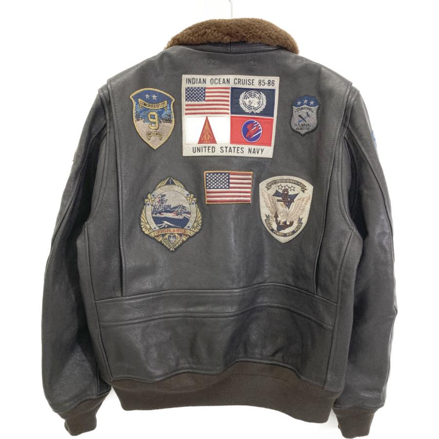 AVIREX（アヴィレックス） ブラウン 6101063 GOAT G-1 TOP GUN ゴート