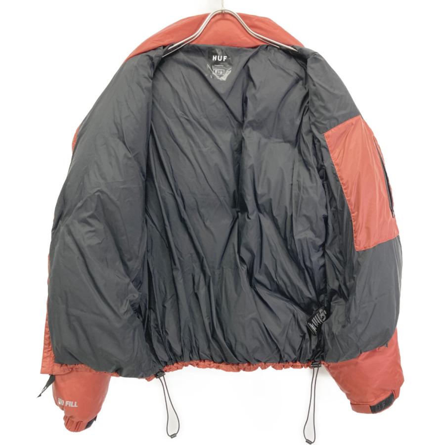 HUF ハフ 25年 レッド 800フィルパワー EXPEDITION DOWN JACKET