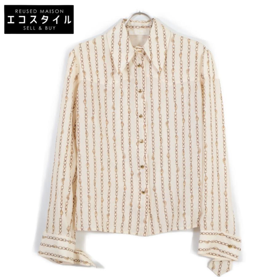 Chloe（クロエ） 美品/国内正規 CHC19AHT6333524T34 総柄 シルク100 