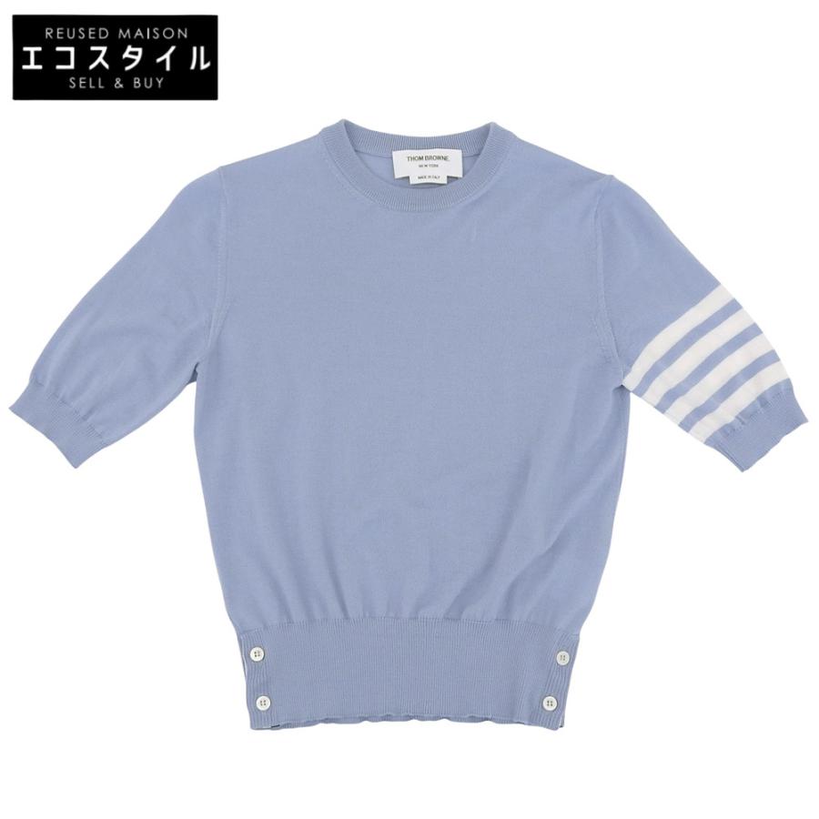 美品 THOM BROWNE トムブラウン メリノウールジャージーステッチ4BAR T