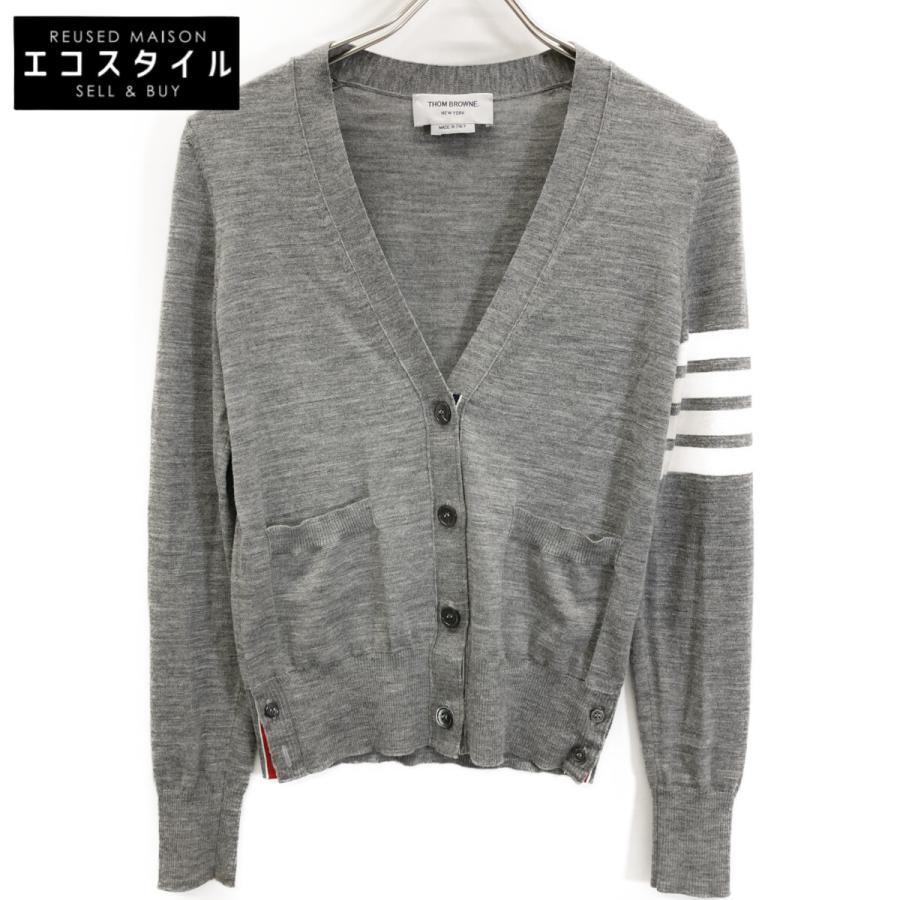 THOM BROWNE トムブラウン FKP053A-Y1014 ウール 4BAR リラックス