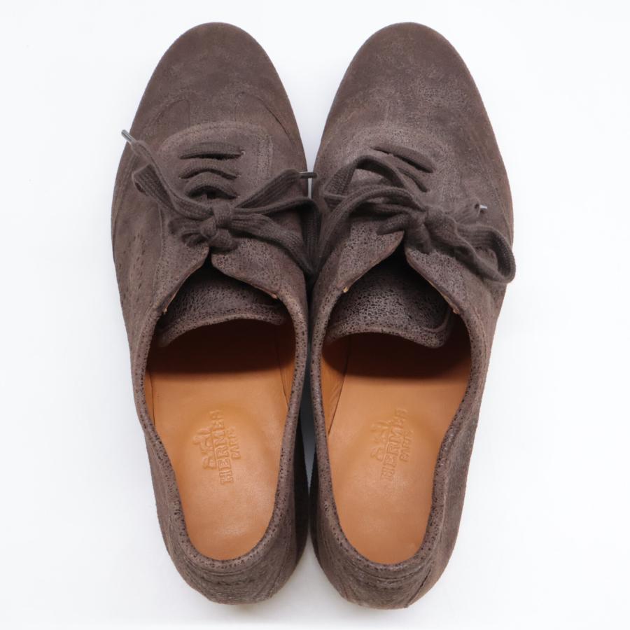 もんちょす 　HERMES エルメス パンチングロゴ クイックスニーカー HERMES エルメス クイック エブリン パンチングロゴ レザー スニーカー