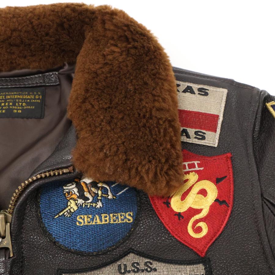 AVIREX（アヴィレックス） ブラウン 6101063 GOAT G-1 TOP GUN ゴート