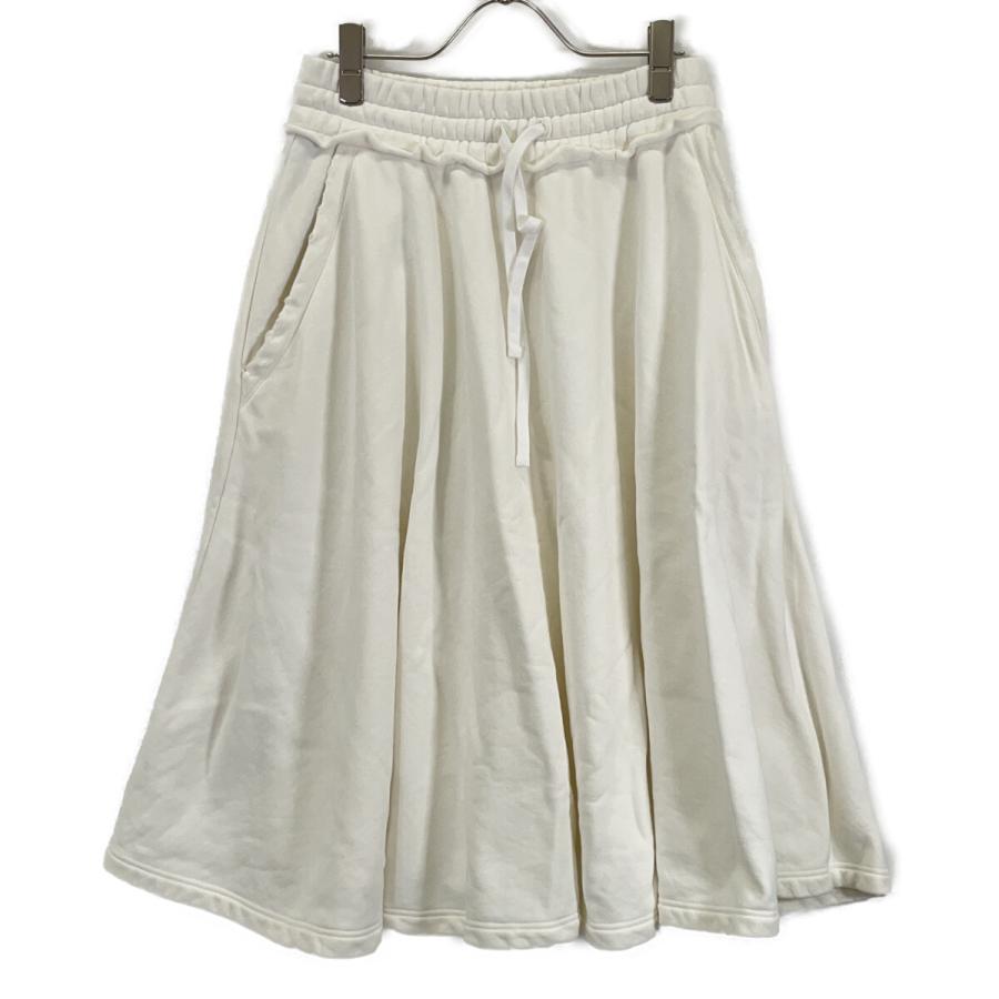 miu miu（ミュウミュウ） 22年 MJD188 コットン ロゴ スカート