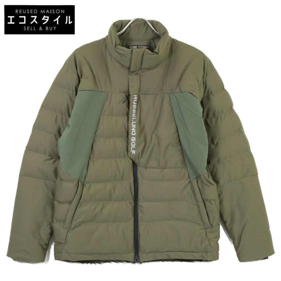 RUSSELUNO ラッセルノ GOLF RG-2330102 カーキ パデッド ジャケット 3 RUSSELUNO ラッセルノ GOLF RG-2330102 カーキ パデッド ジャケット 3