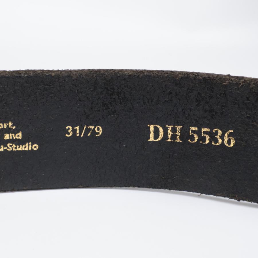 新品　DH5536 サイズ31 VINTAGE WORKS ブラック Vintage Works」ヴィンテージワークス Cバックル レザーベルト DH5536