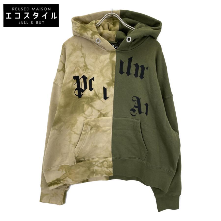 Palm Angels パームエンジェルス HOODIE BROKEN LOGO ミリタリー柄