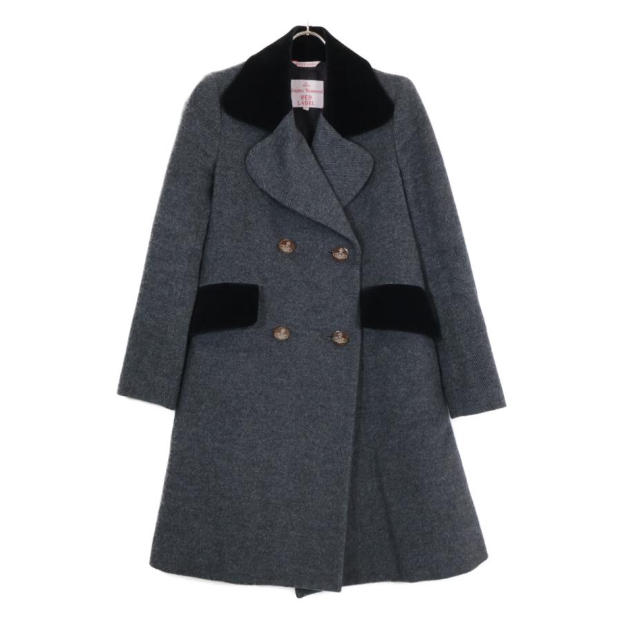 Vivienne Westwood RED LABEL ウールコート サイズ1 Vivienne Westwood red label ｳｰﾙｺｰﾄ 茶 - メルカリ