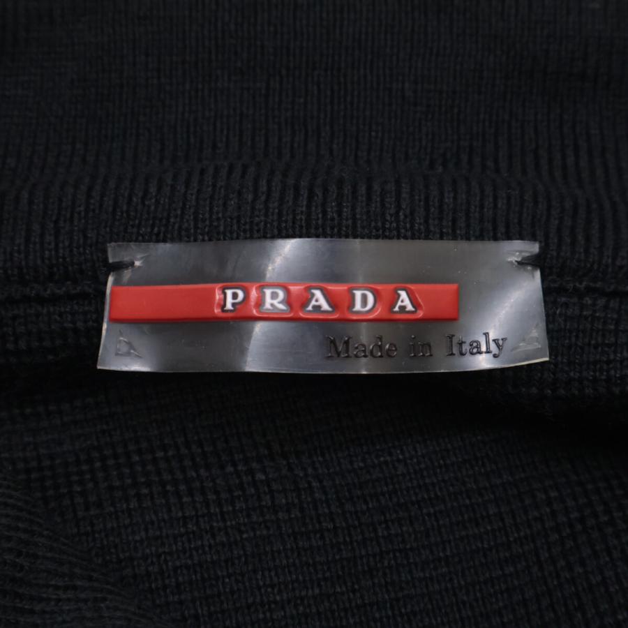 PRADA SPORT プラダスポーツ ハーフジップ ニットセーター トップス 50