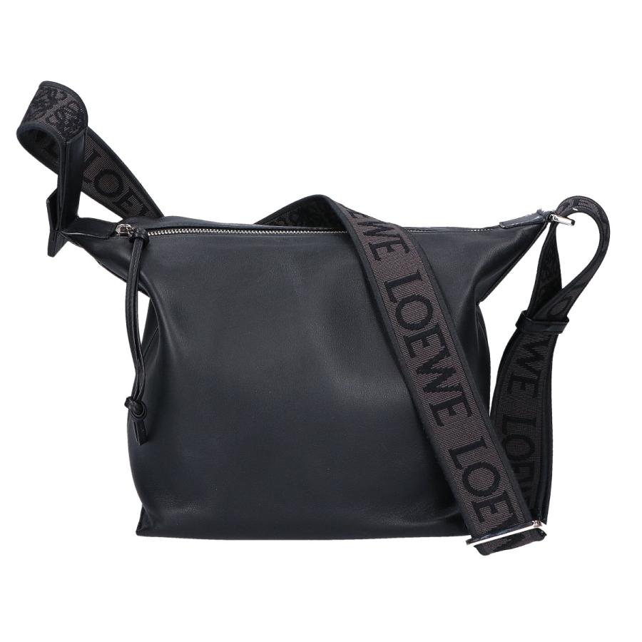 早い者勝ちです。 美品　LOEWE ブラック ショルダーバッグ LOEWE（ロエベ） MILITARY MESSENGER XS BAG/メッセンジャーバッグ
