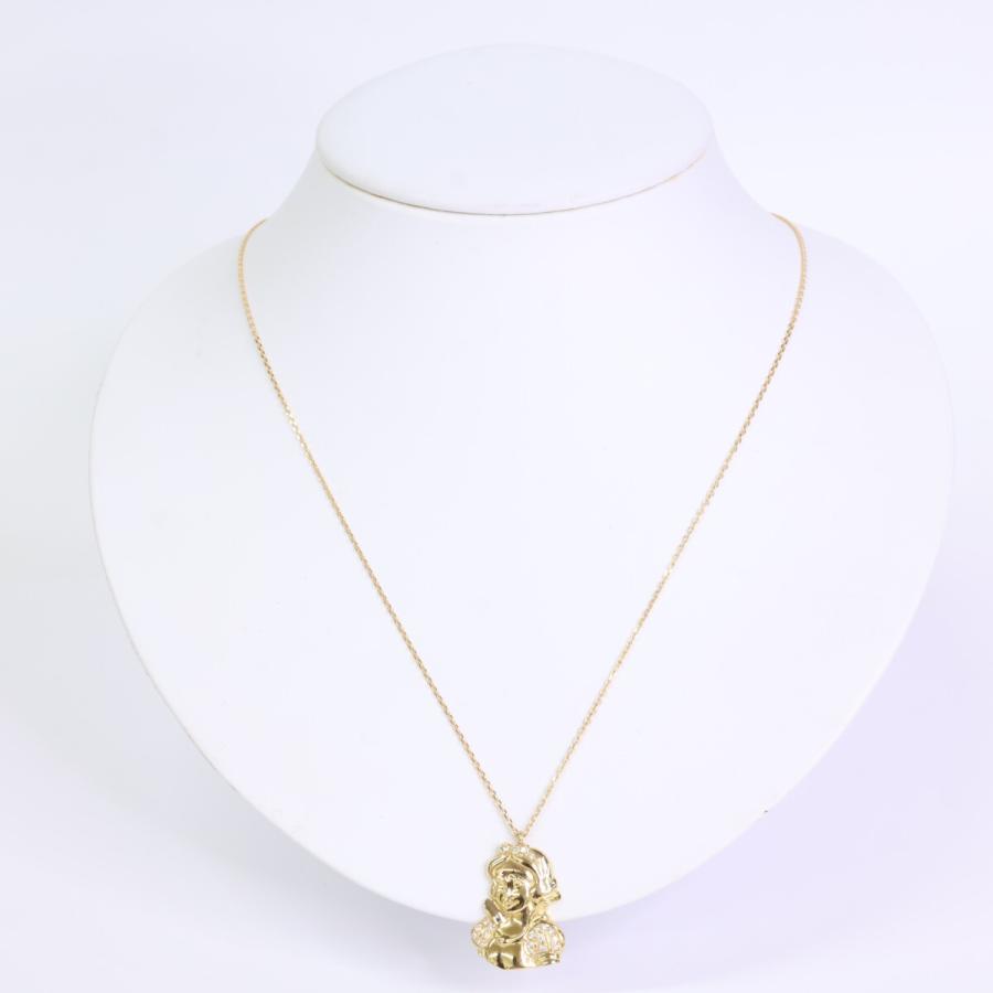 DEZSO デッツォ　18金　アメジスト　チャーム　ロンハーマン ロンハーマン デッツォ dezso ネックレストップ 天然石 美品 750