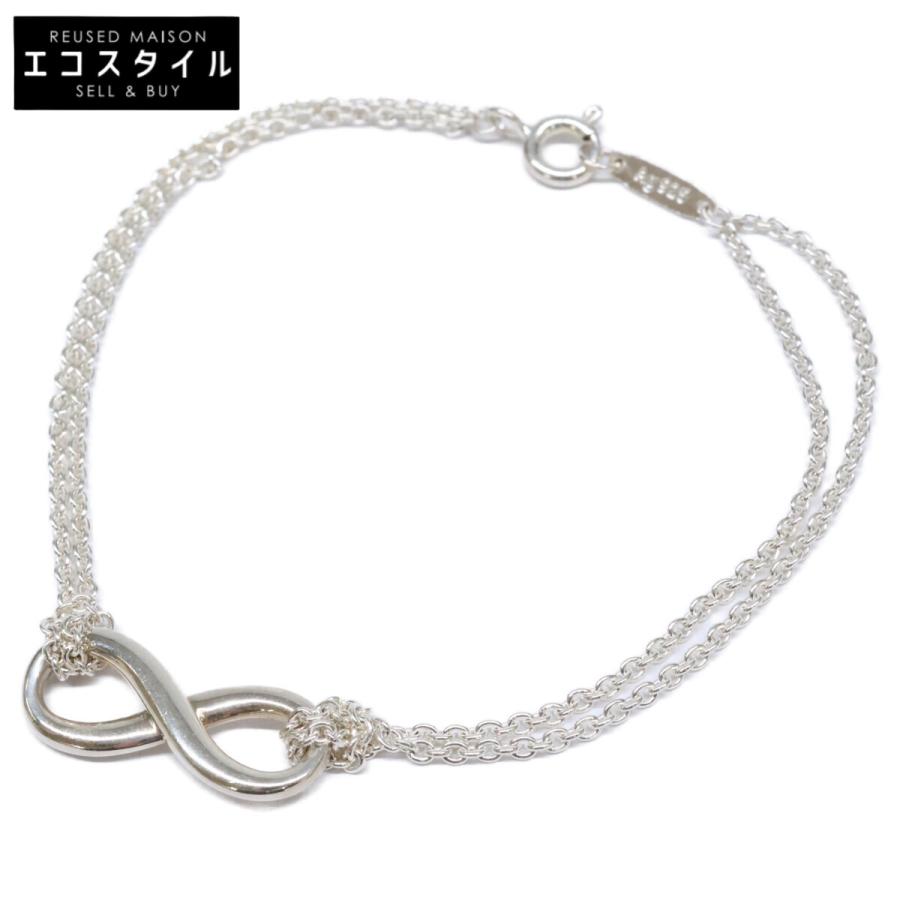 TIFFANY&Co.（ティファニー） 美品 925 インフィニティ ダブルチェーン
