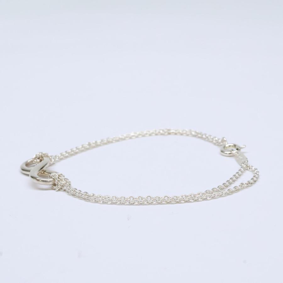 TIFFANY&Co.（ティファニー） 美品 925 インフィニティ ダブルチェーン